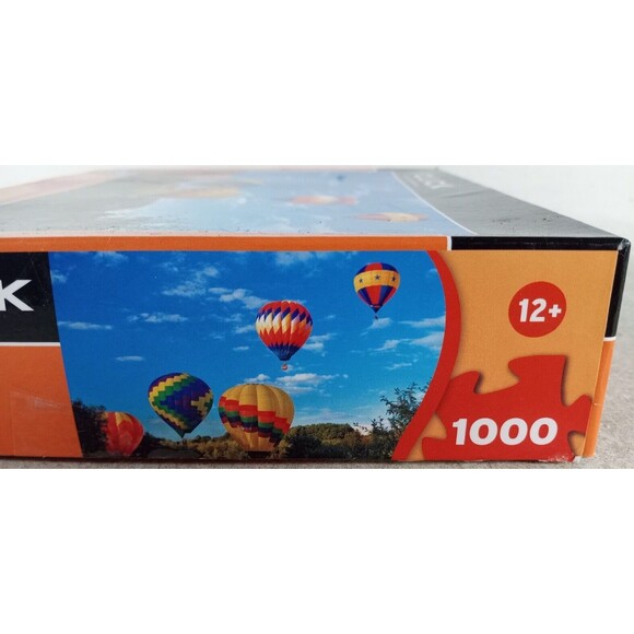 Click 1000 Piece Jigsaw Puzzle Photograph Colorful Balloons Hudson Mass - Picture 2 of 3